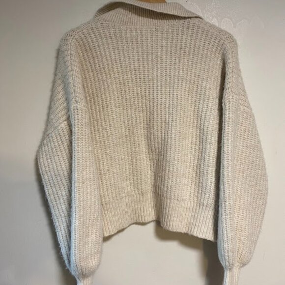 Reitmans Beige Collared Women's Pullover Sweater Size S - Picture 6 of 8